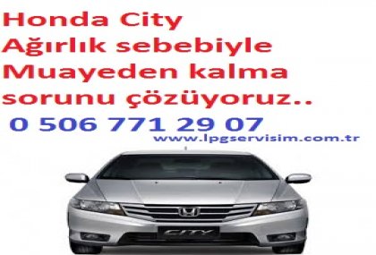 Honda city aracım kg ağırlık yüzünden muayeneden kaldı Honda city araçlarda  muayenede ağırlık problemi çözümü