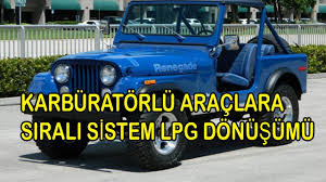 CJ5  KARBÜRATÖRLÜ SİRALİ SİSTEM LPG Bağcılar LPG servisi